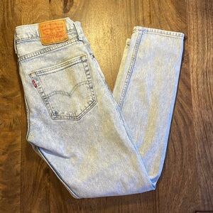 MEN’S LEVI’S 512 Light Rinse 100% Cotton Denim - 30x30
